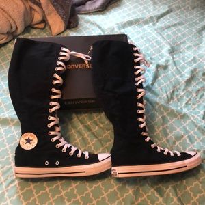 Black High Top Converse